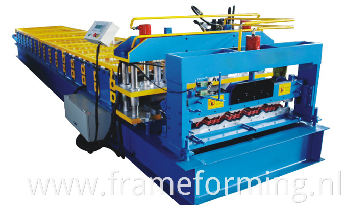 glazed tile steel roofing machine 1